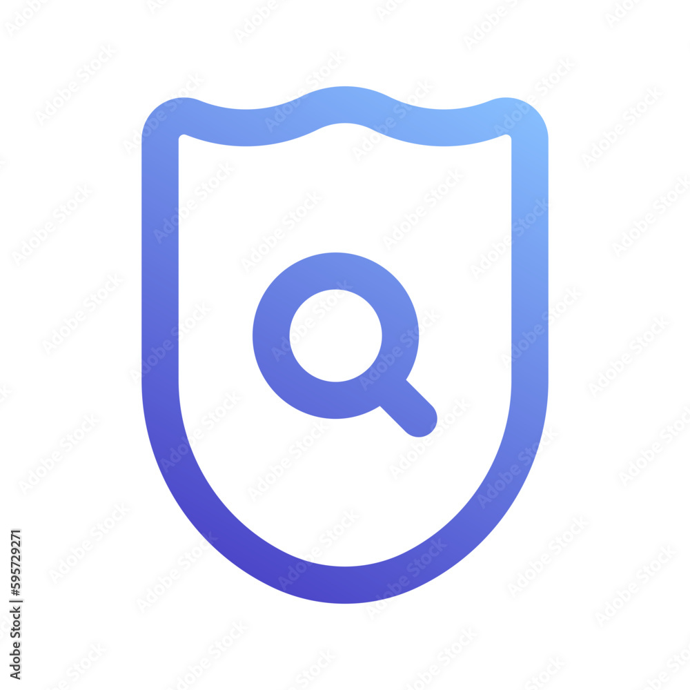 safe gradient icon safe gradient icon