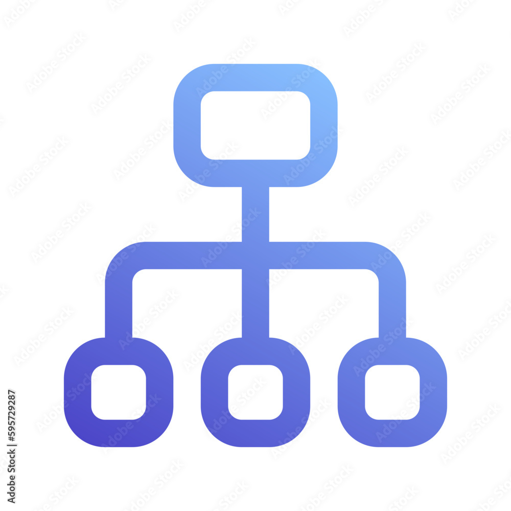sitemap gradient icon sitemap gradient icon