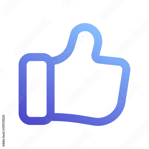like gradient icon