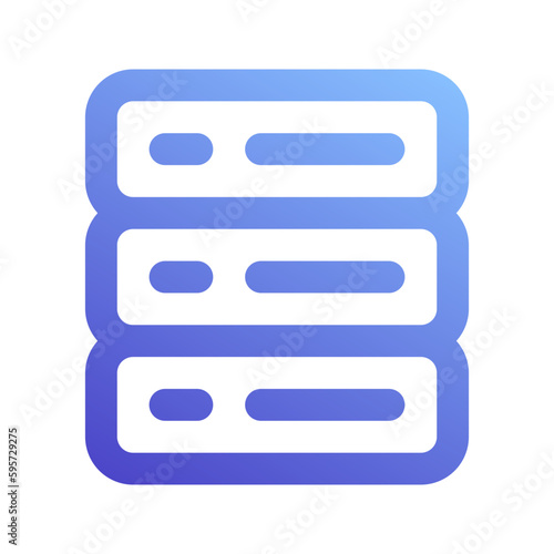 server gradient icon