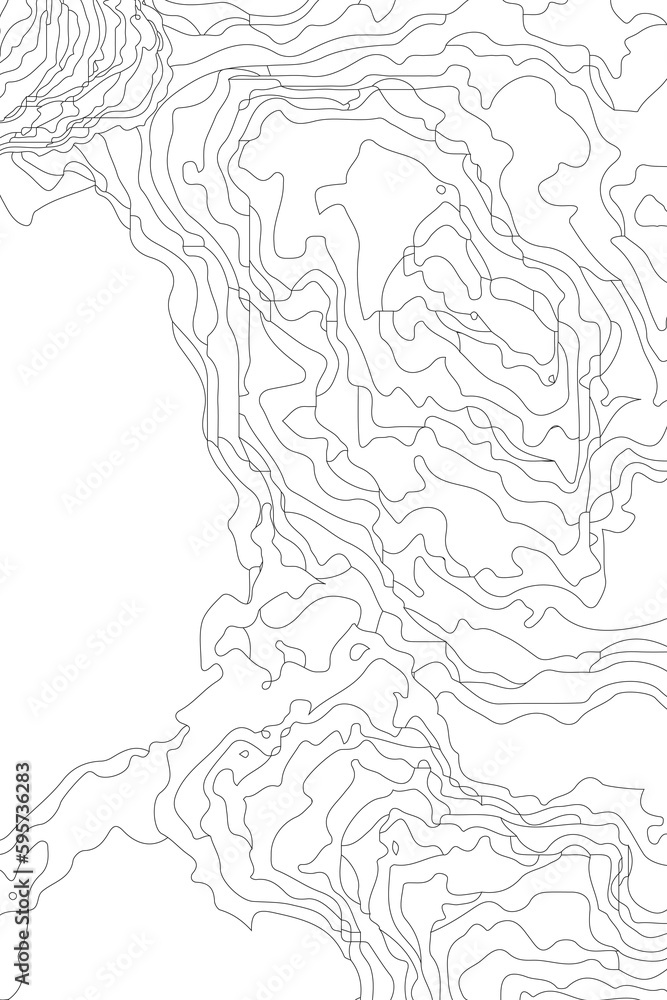 Obraz premium line abstract vector wave