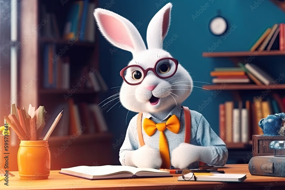Bunny Professor In School Generative AI