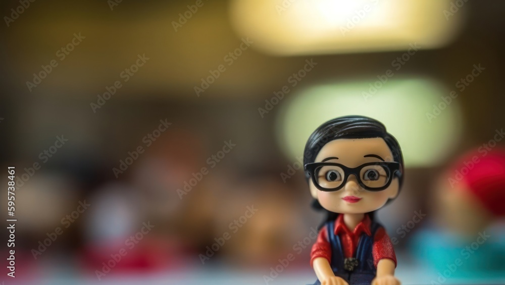 Female College Student In Classroom Generative AI Female College Student In Classroom Generative AI