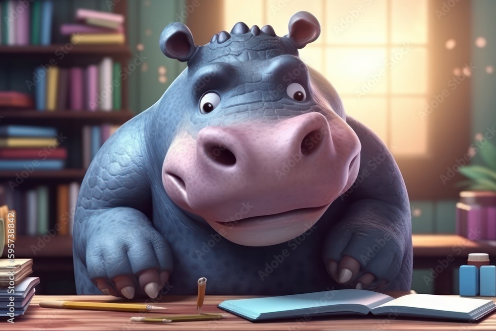 Hippo Undergrad Getting Ready For Exams Generative AI Hippo Undergrad Getting Ready For Exams Generative AI