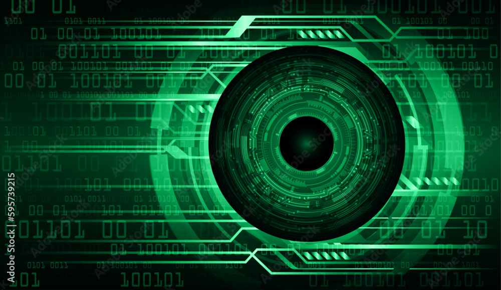 eye cyber circuit future technology concept background eye cyber circuit future technology concept background