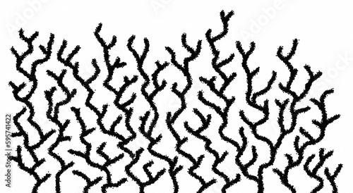 pattern with black and white background