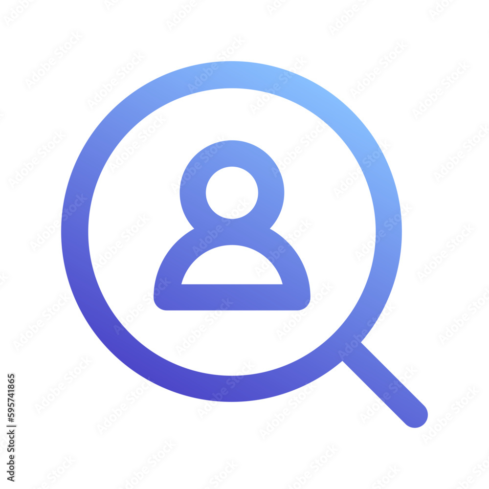 recruitment gradient icon