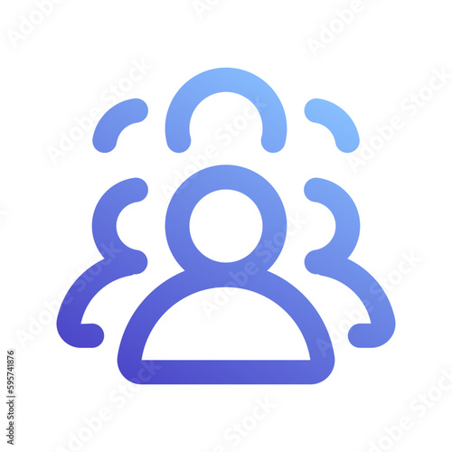 user gradient icon