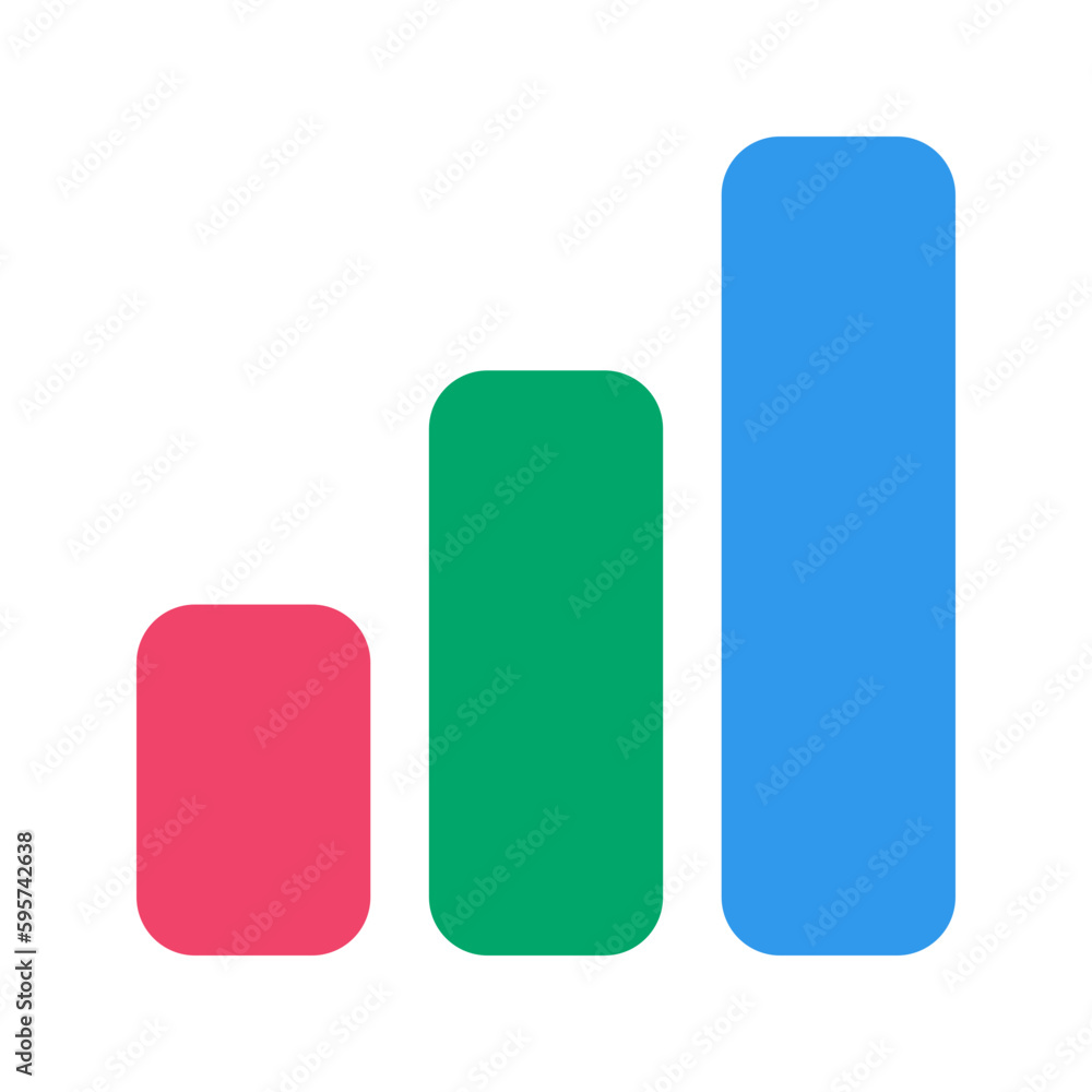 chart flat icon chart flat icon