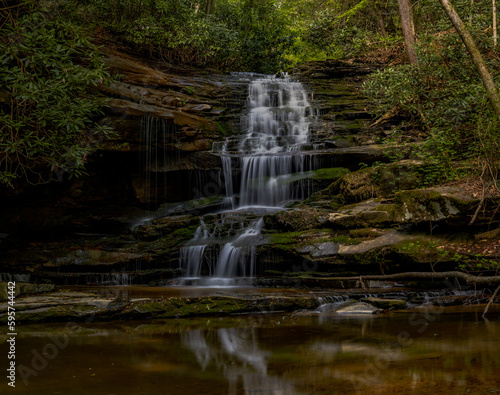 Waterfall in the New River Gorge