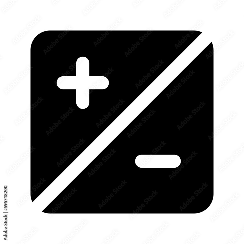 Fototapeta premium exposure glyph icon