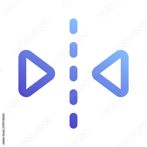 reflect gradient icon