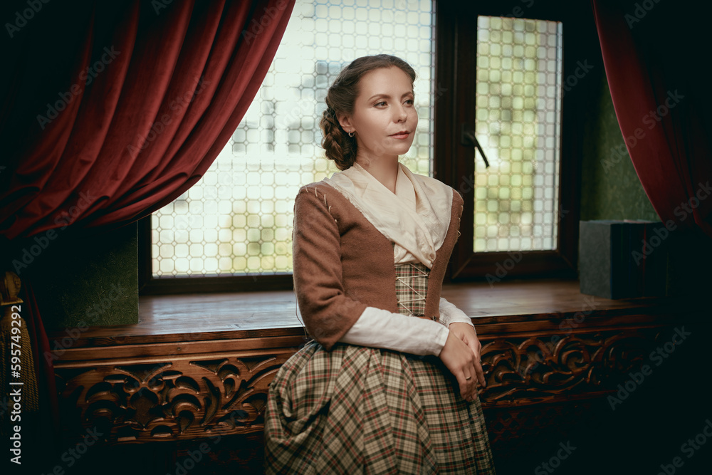 Fototapeta premium calm aristocratic lady