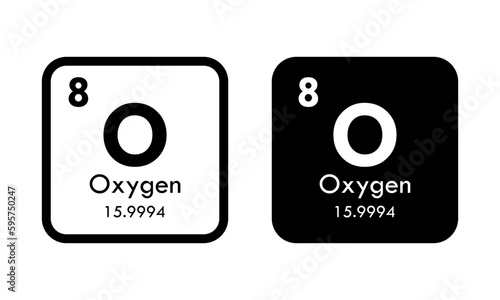 oxygen icon set. vector template illustration  for web design
