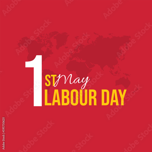 International Labor Day, Happy Labour Day Social media Post