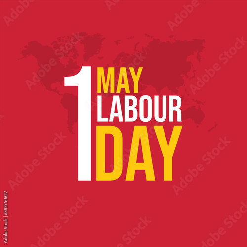 International Labor Day, Happy Labour Day Social media Post