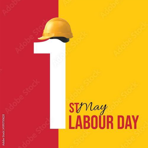 International Labor Day, Happy Labour Day Social media Post