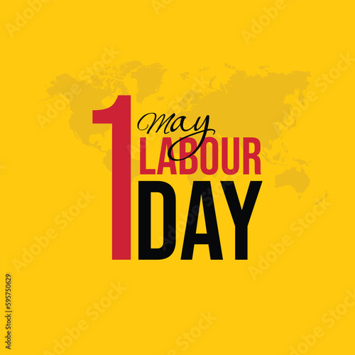 International Labor Day, Happy Labour Day Social media Post
