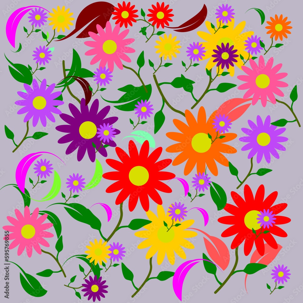 background image flower There are many floral background images.
