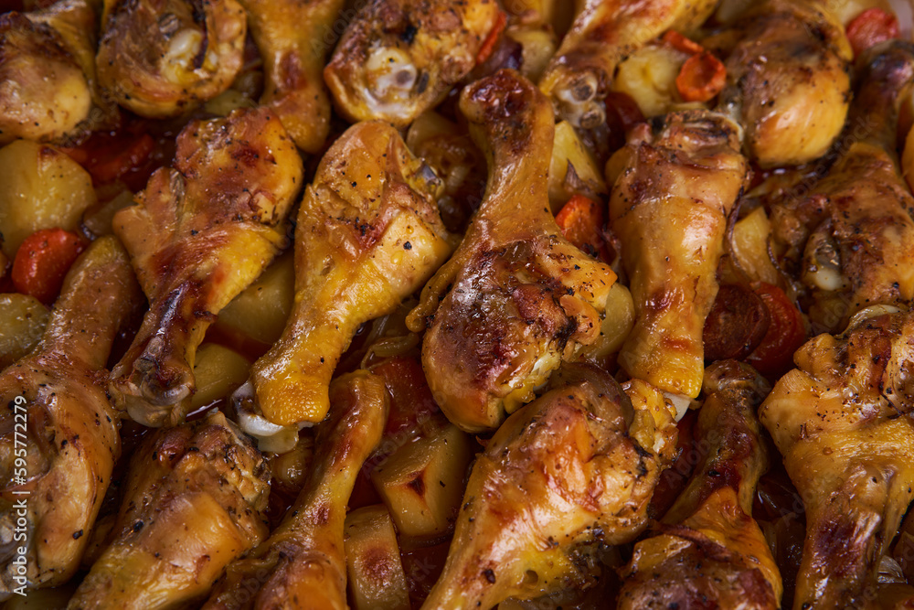 Delicious thai grilled chicken drumsticks Delicious thai grilled chicken drumsticks