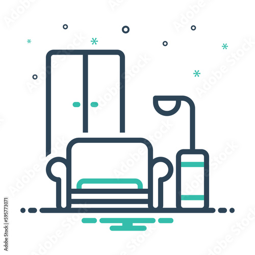 Mix icon for furnishings 