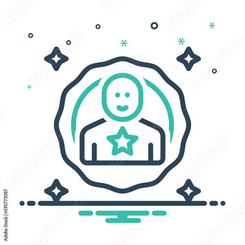Mix icon for exceptional