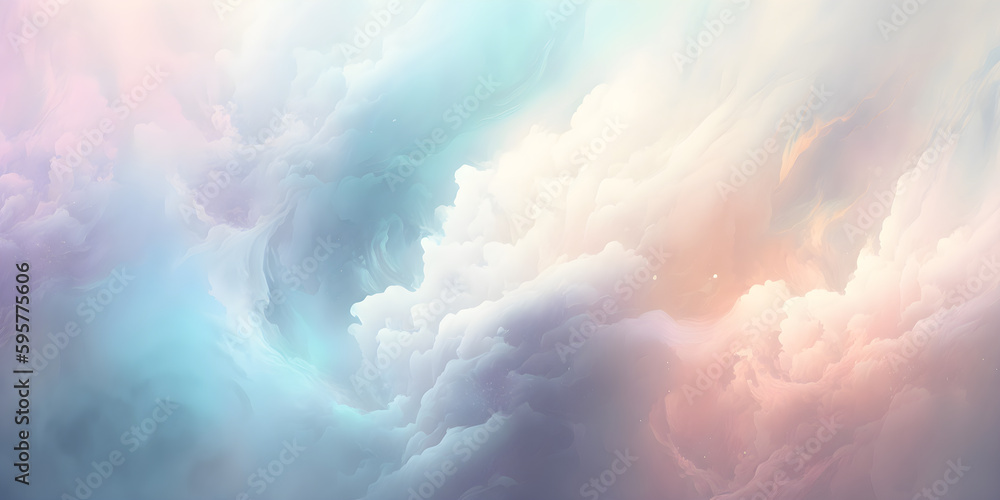 Soft and Dreamy Abstract Background, AI image Soft and Dreamy Abstract Background, AI image