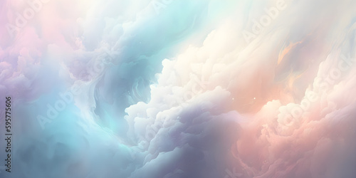 Soft and Dreamy Abstract Background, AI image