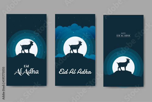 Eid Al Adha Night Template Bundle