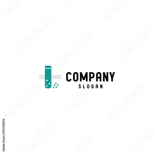 Homeopathic clinic logo design vector