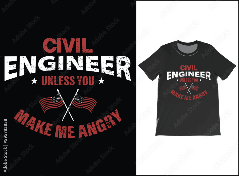 Civil Engineer T-Shirt, Civil Engineer USA Flag T-shirt Vector, Civil Engineer T-Shirt, Civil Engineer Graduate. Civil Engineer T-Shirt, Civil Engineer USA Flag T-shirt Vector, Civil Engineer T-Shirt, Civil Engineer Graduate.