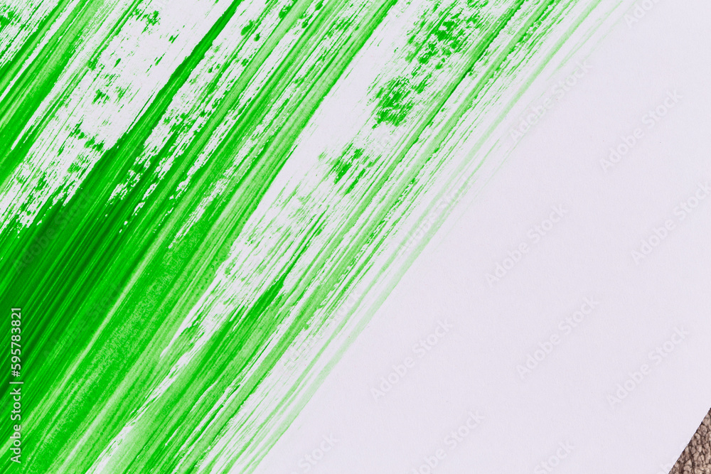 Obraz premium acrylic green paint texture background