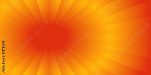 Illustration vector of Sunburst Pattern. Sunbrust yellow background. 