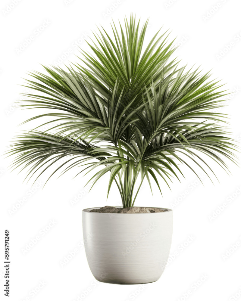 Obraz premium Plant in a pot, houseplant, decorative, generative ai