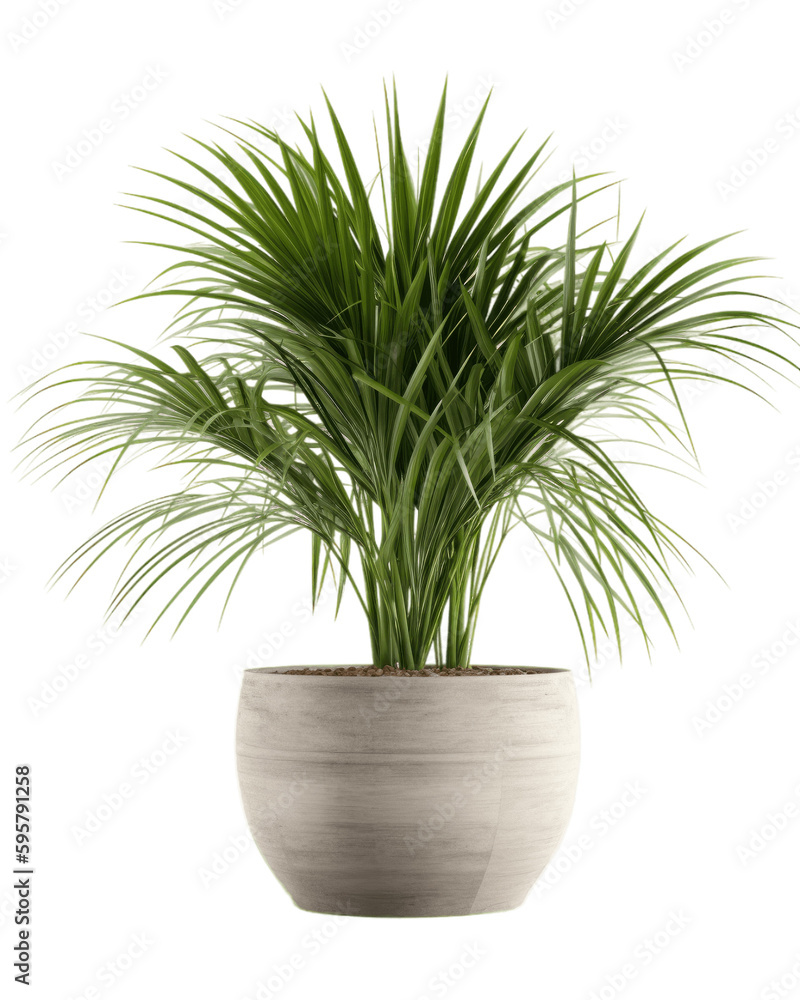 Plant in a pot, houseplant, decorative, generative ai Plant in a pot, houseplant, decorative, generative ai