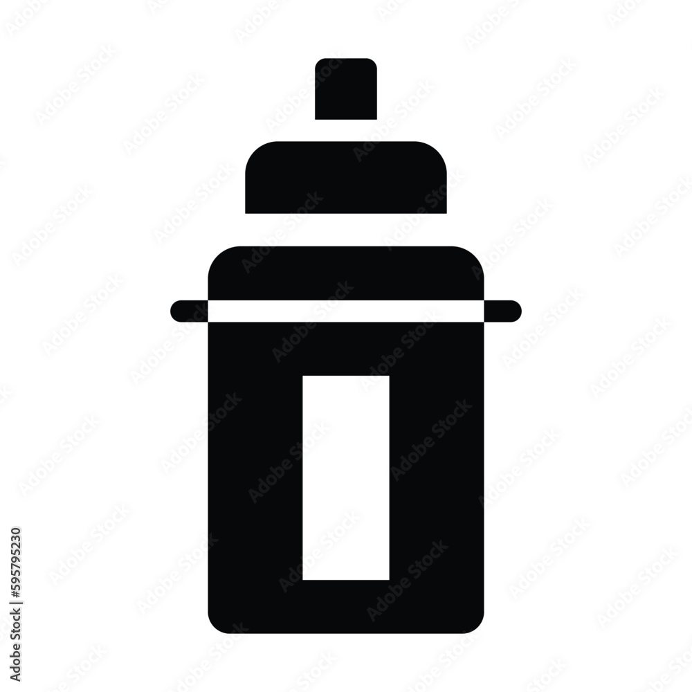 spray can glyph icon illustration vector graphic spray can glyph icon illustration vector graphic