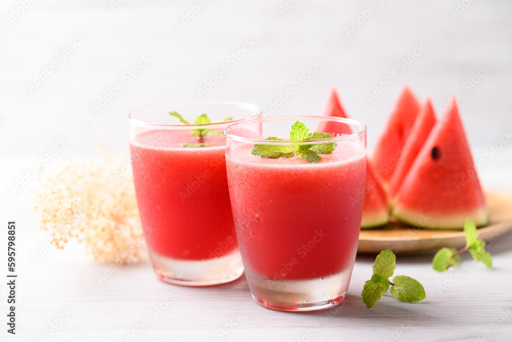 custom made wallpaper toronto digitalWatermelon smoothie juice, Cold drink in summer season