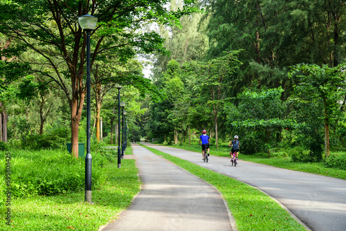 Wallpaper Mural Cycling at Changi Beach Park, Singapore Torontodigital.ca