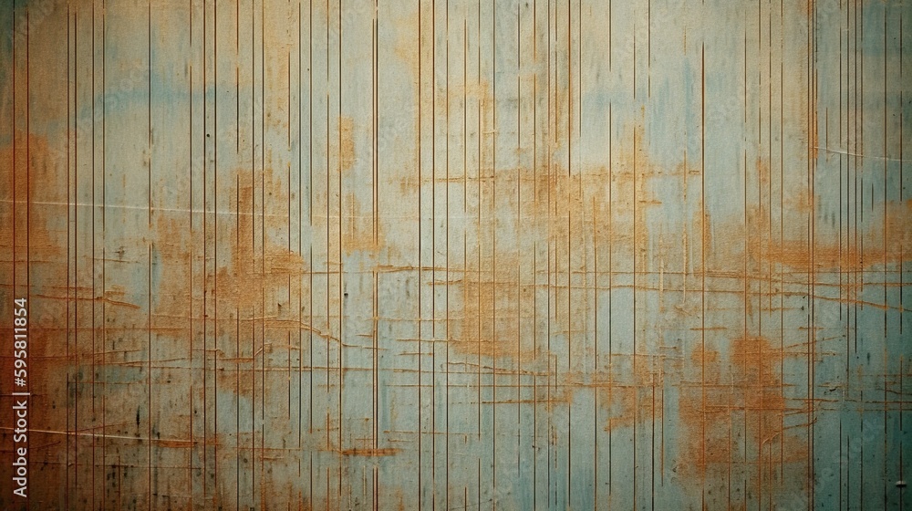 Fototapeta premium Rough grungy vintage blue rust texture. AI Generative.