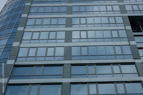 modern office building with glass windows