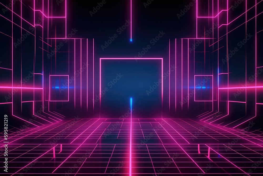 Pink door of internet. Abstract background and wallpaper. Generative ai. Pink door of internet. Abstract background and wallpaper. Generative ai.