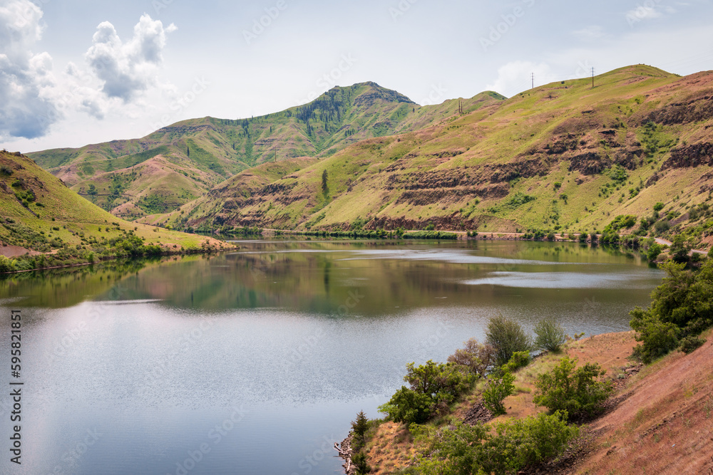 Winding River of Hells Canyon National Recreation Area