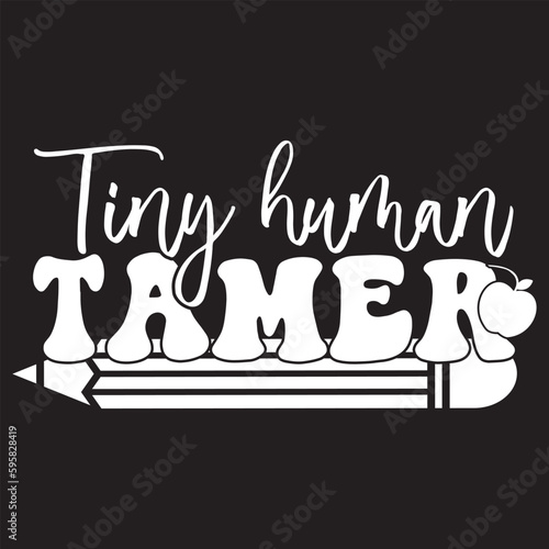 Tiny human tamer svg design