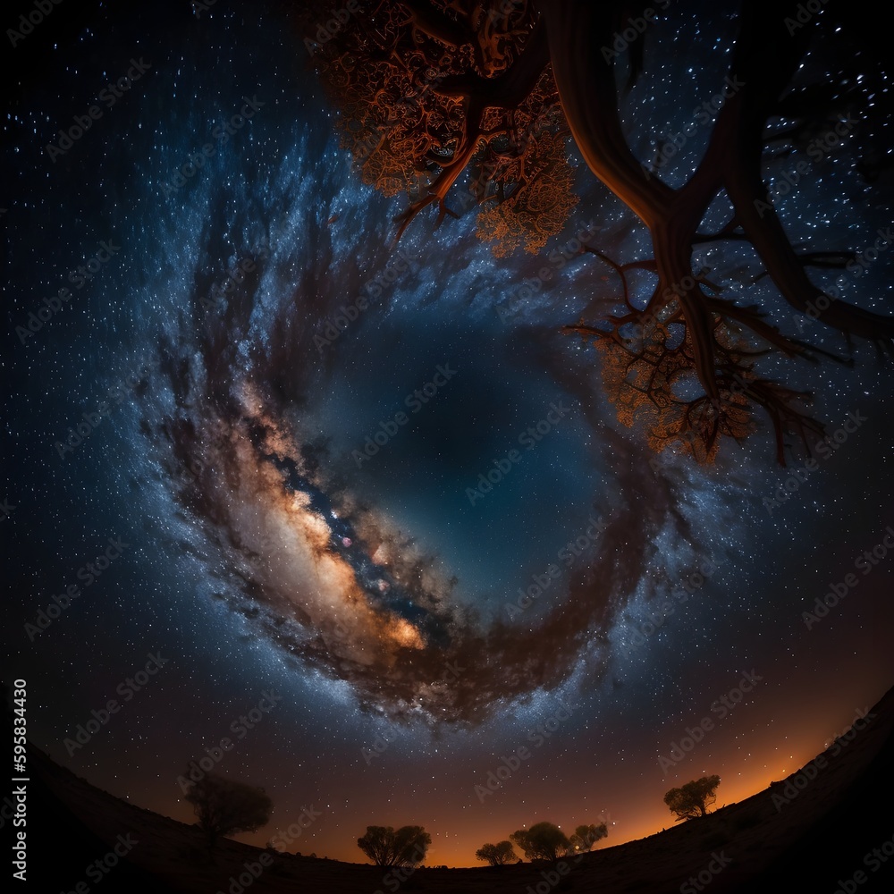 milky way galaxy view looking upward to sky night time time lapse canon