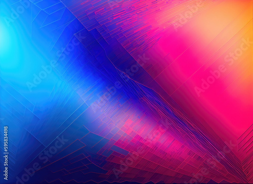 Abstract colorful wave background for design