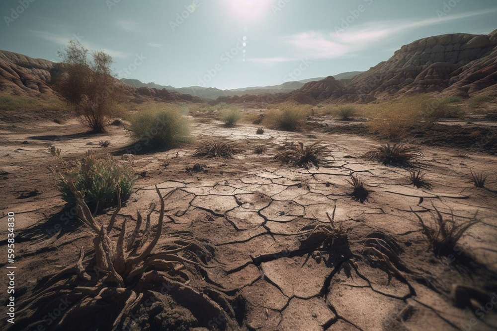 Climate change creates drought, shifts habitats and ecosystems