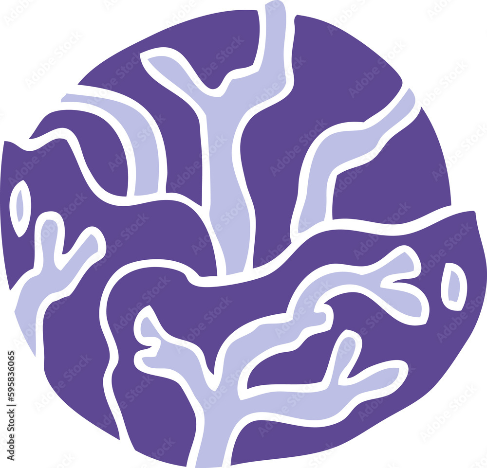 Obraz premium cartoon doodle cabbage