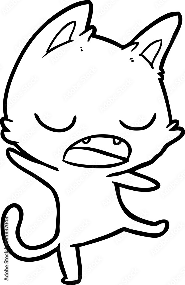 talking cat cartoon talking cat cartoon