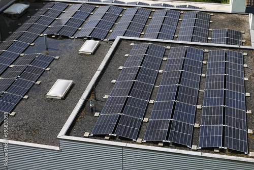 Photovoltaik auf Flachdach