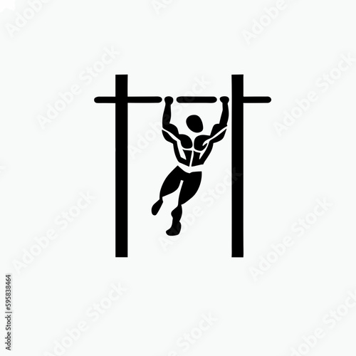 Calisthenics, vector art